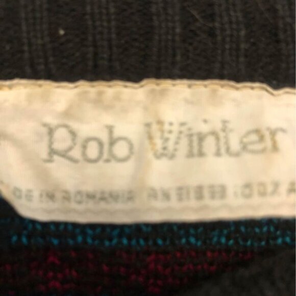 rob winter sweater, holiday sweater, rob winter snowflake sweater, Mens Sweater - Picture 5 of 7